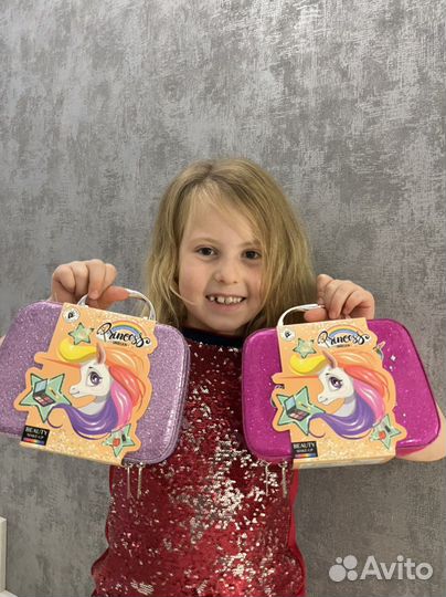 Детская косметика в чемодане,набор косметики