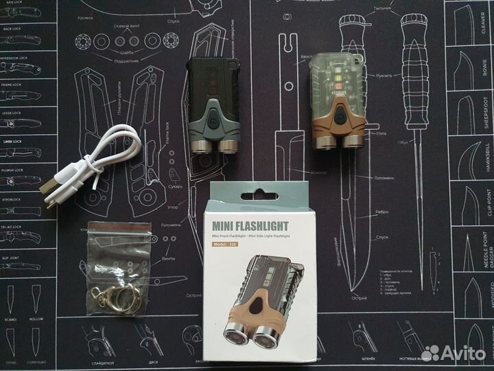 Наключный фонарь EDC 