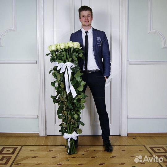 Большие Метровые Розы. Букеты Гиганты