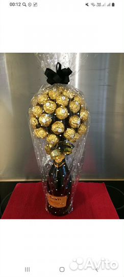 Сладкие букеты из конфет