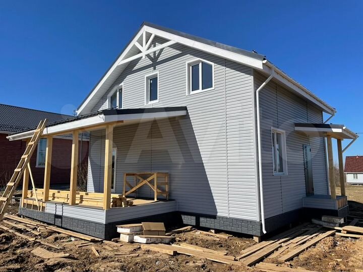 Дом 130 м² на участке 6 сот.