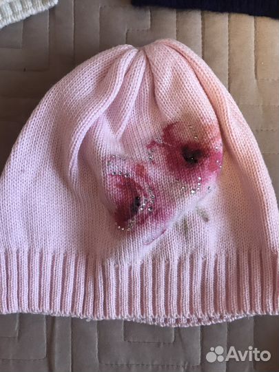 Шапка зимняя для девочки 50 52