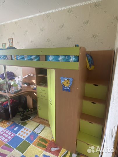 Детская кровать чердак