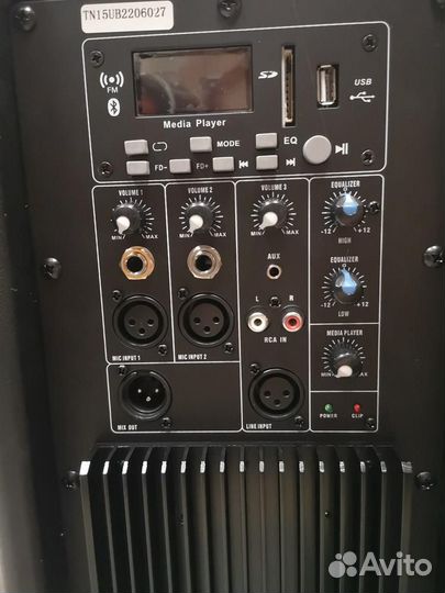 Активная акустическая система BG TN-15UB, 350 Вт