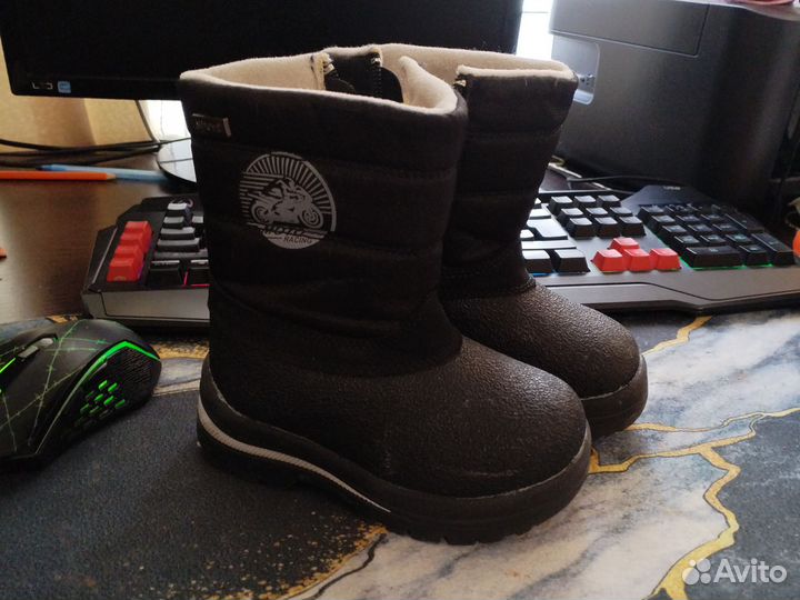 Сапоги зимние для мальчика 24 размер