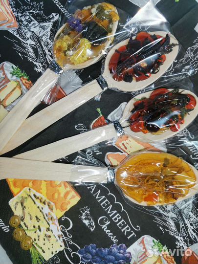 Чайные ложечки, леденцы