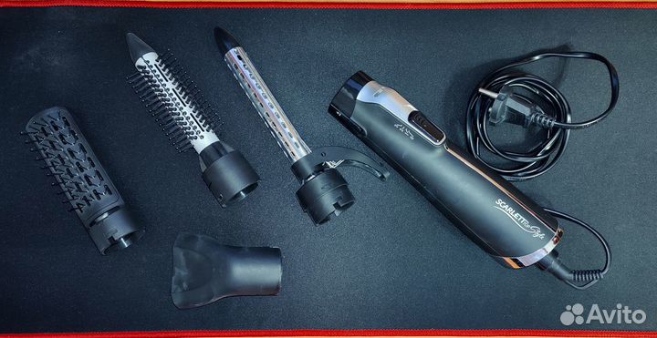 Фен расческа Scarlett Top Style & Щипцы Лена 6