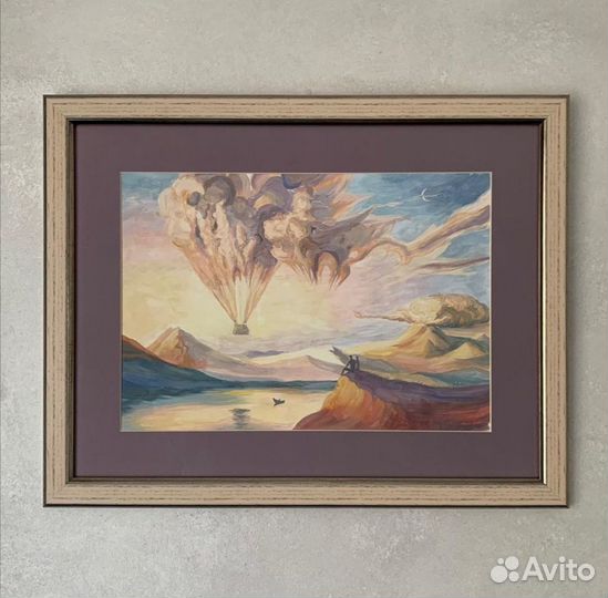 Картина Двое и воздушный шар