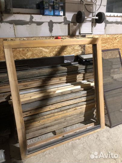 Деревянный стеклопакет бу