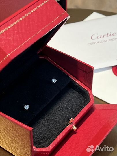 Серьги Cartier оригинал
