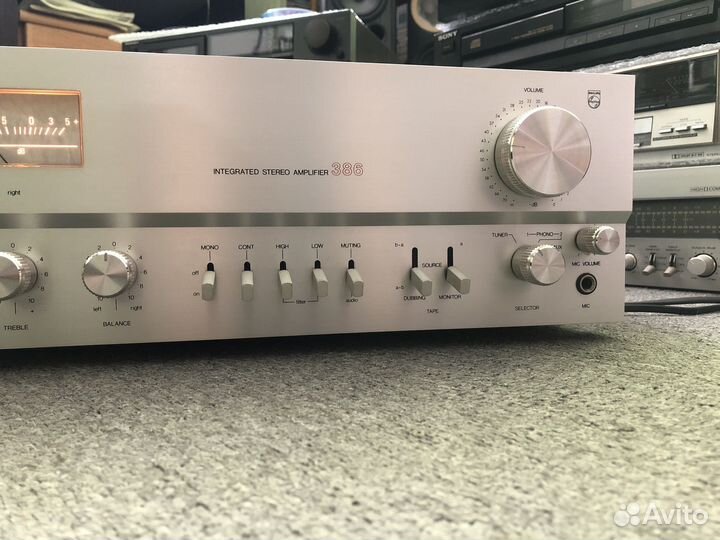 Усилитель philips ah386