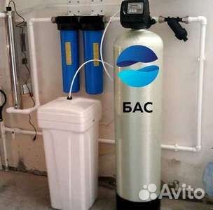 Очистка воды из скважины для коттеджа умягчения