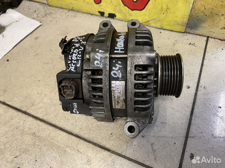 Генератор Honda Accord 7;8,Civic 4D,5D,CR-V 3 2.4i