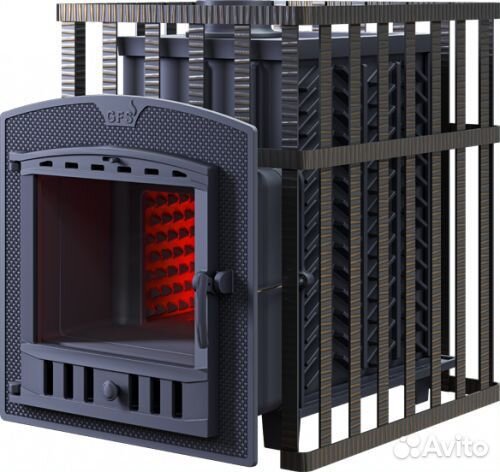 Чугунная печь для бани