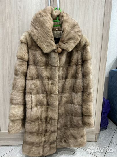 Шуба норковая 42 44 бу