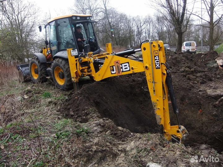 Услуги экскаватора погрузчика JCB