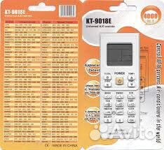 Пульты для сплит системы и телевизоров