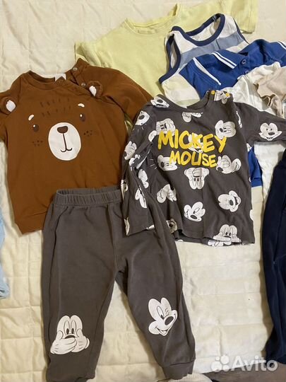 Детские вещи пакетом на мальчика 92