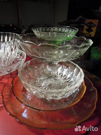 Посуда времён СССР для праздников