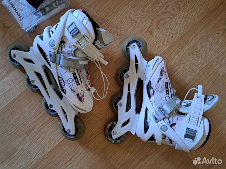 Роликовые коньки Roces Trails р.38, 24.5'