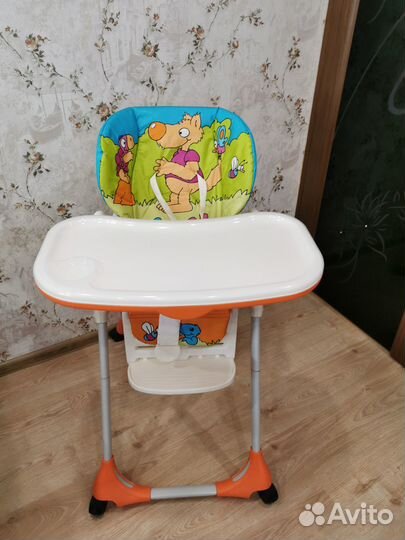 Стульчик для кормления chicco polly 2 in 1