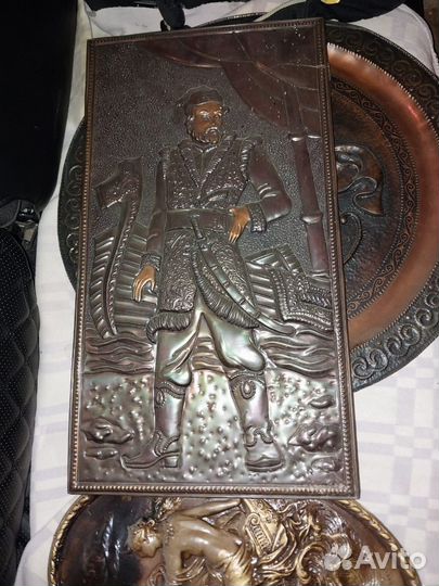 Чеканка медная СССР