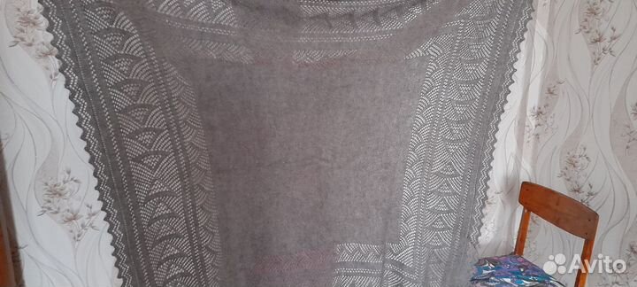 Пуховый платок