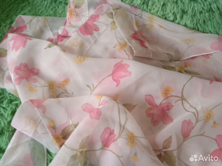 Тюль с ламбрикеном новая на кухню