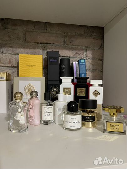 Пустые флаконы от духов