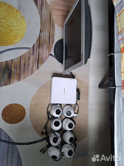 Комплект виденаблюдения (8 камер)