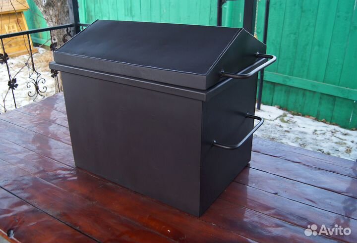 Коптилка горячего копчения