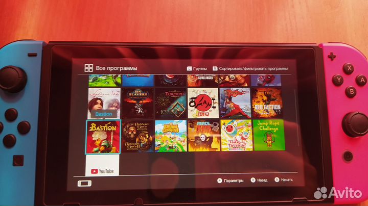 Nintendo Switch 128gb + 60 игр