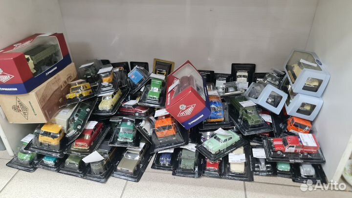 Модели автомобилей DeAgostini Авто Легенды