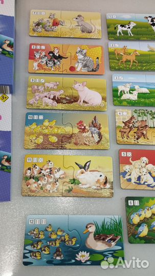 Игра карточки пазлы