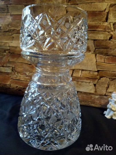 Кубок хрустальный времён СССР