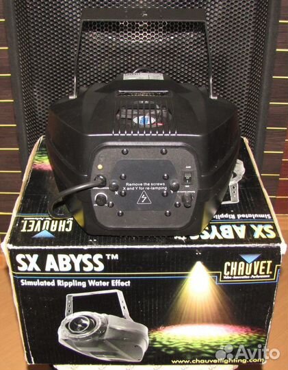 Светомузыка Chauvet SX-Abyss H2O Rgby+W Mix Линза