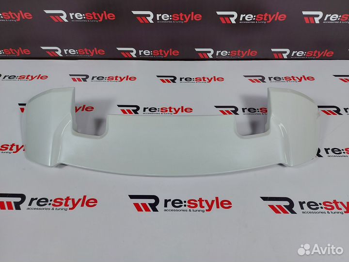 Спойлер Наверх Honda Fit с14г Широкий Белый