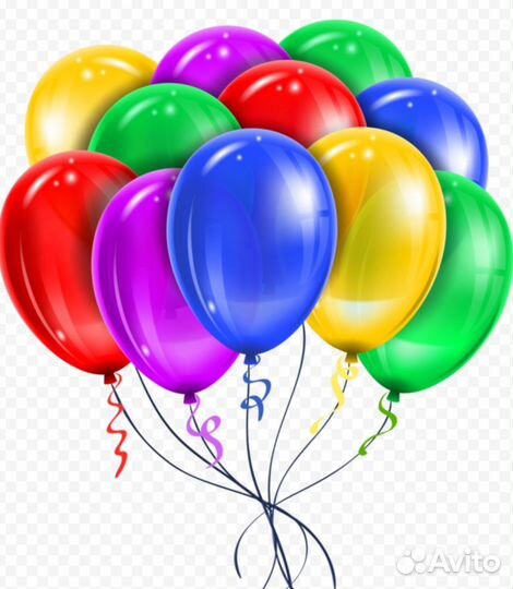 Воздушные шары. Упаковка 100 шт