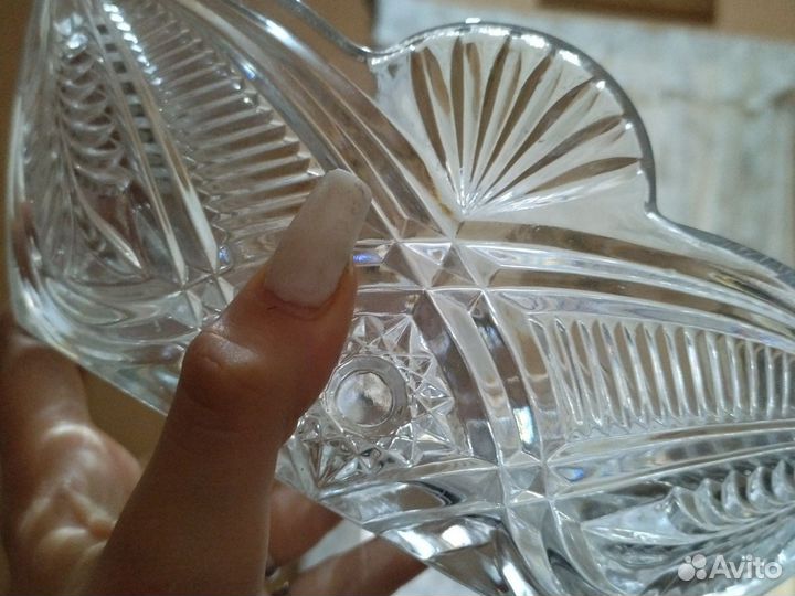 Ваза хрустальная СССР