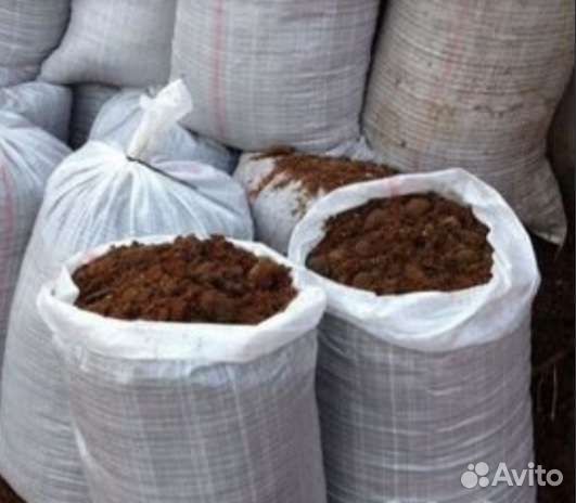 Навоз перегной в мешках