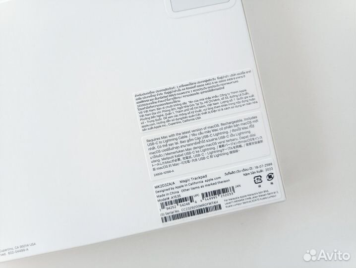 Новый Apple Magic Trackpad 3 (2023), оригинал