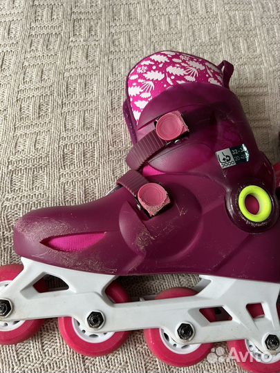 Роликовые коньки раздвижные oxelo р.32-34