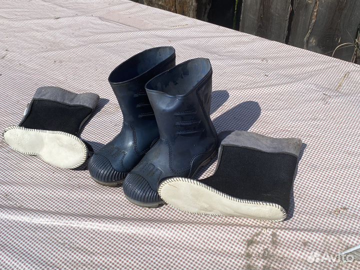 Сапоги резиновые осенние детские