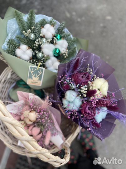 Букет из сухоцветов