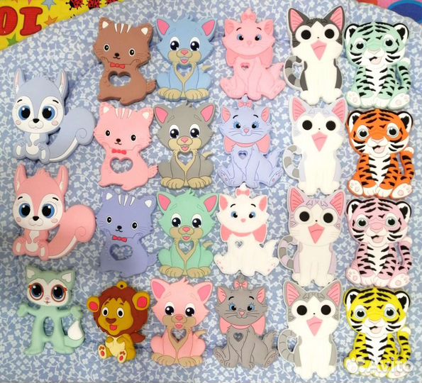 Силиконовые Грызунки для детей