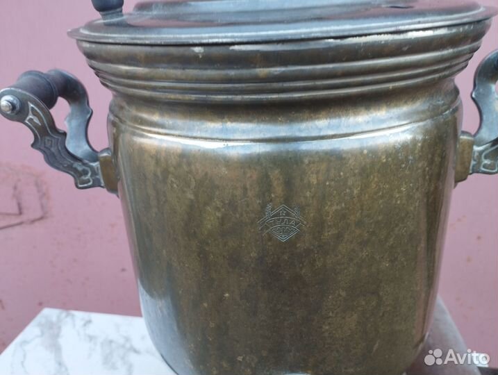 Самовар дровяной угольный