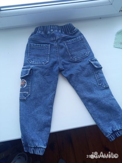 Детские джинсы на 3 года