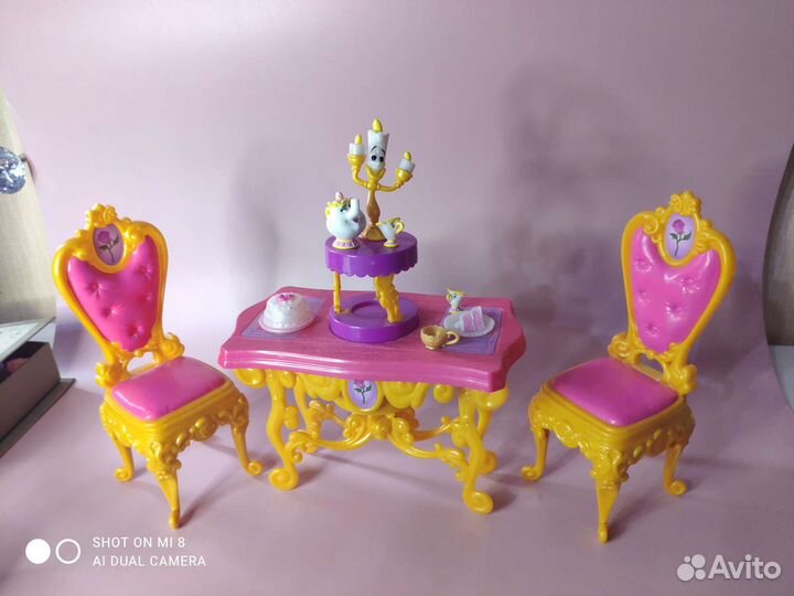 Barbie, disney. Красавица и чудовище набор