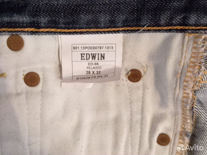 Мужские джинсы edwin