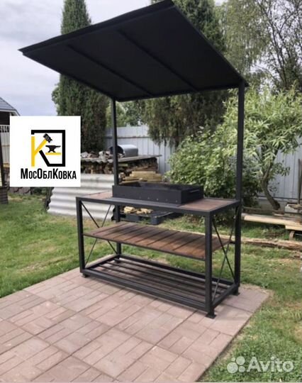 Мангалы в стиле лофт